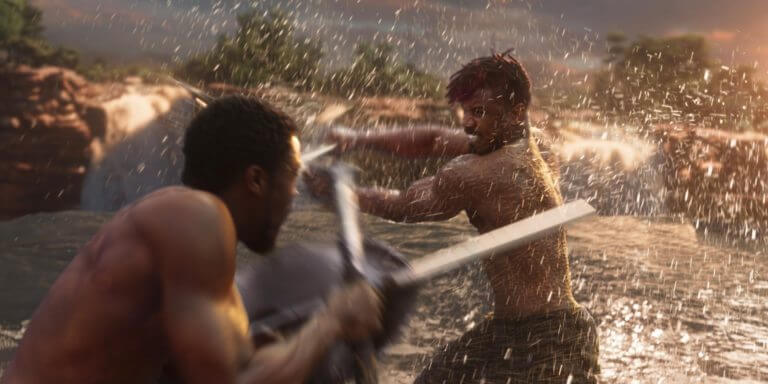 Black Panther Fight Scene