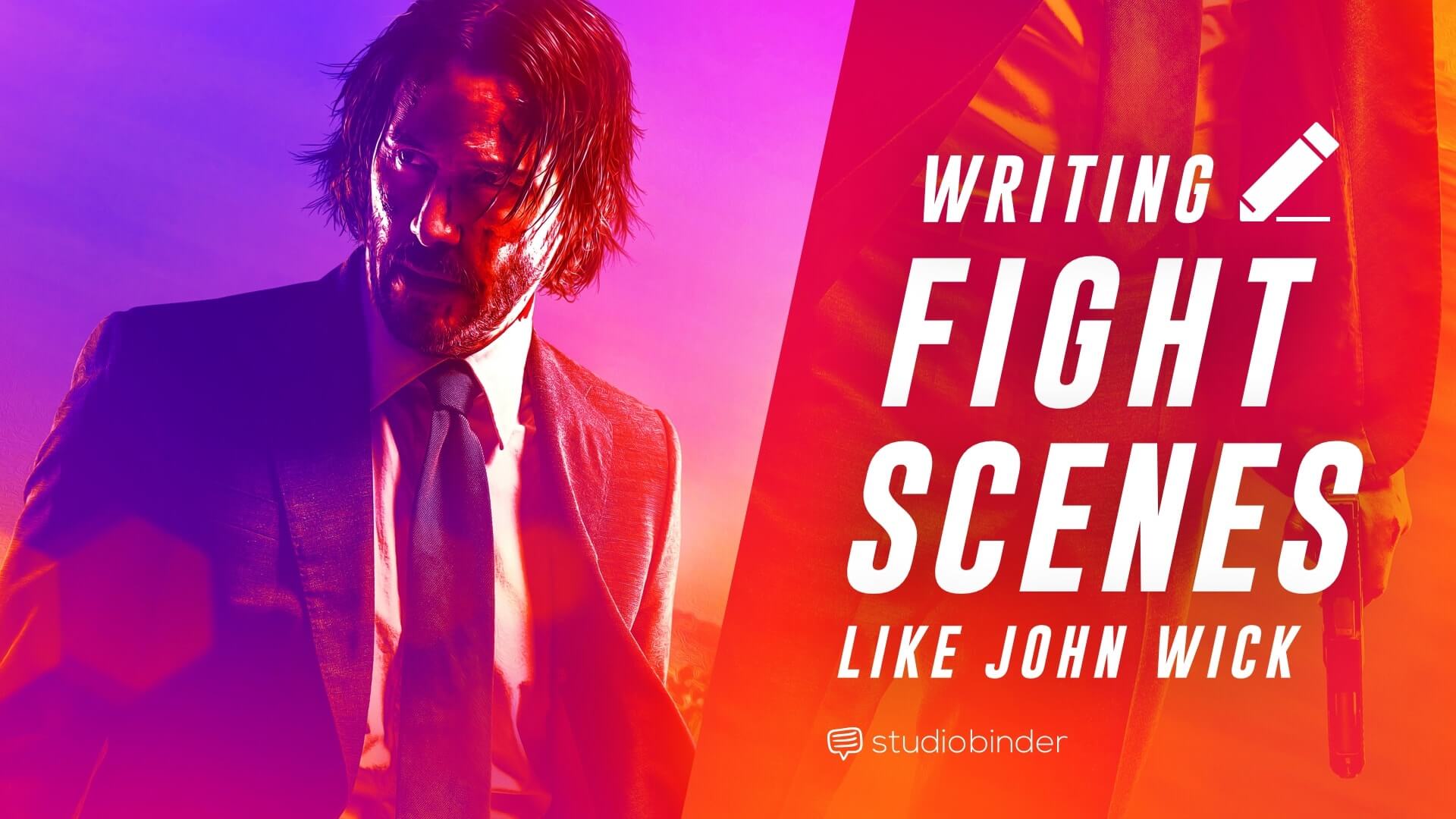 How To Write A Fight Scene In A Screenplay John Wick Fight Scenes - villan gunscript roblox
