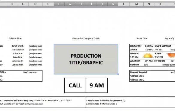 Staggering Call Time Formula - Featured Image - StudioBinder