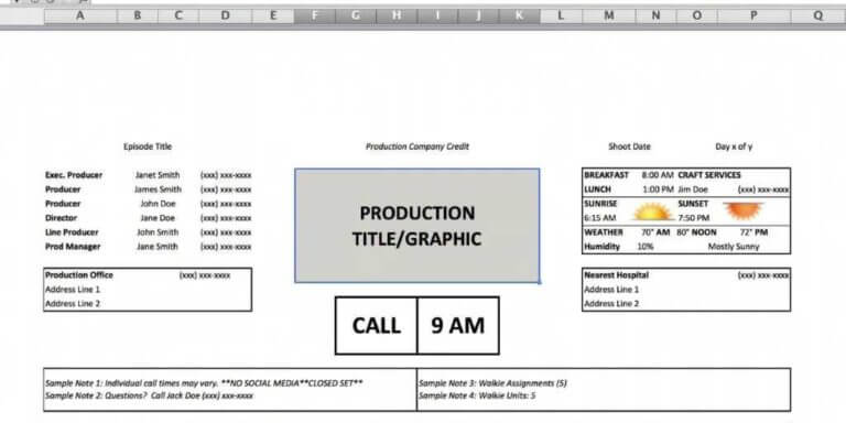 Staggering Call Time Formula - Featured Image - StudioBinder