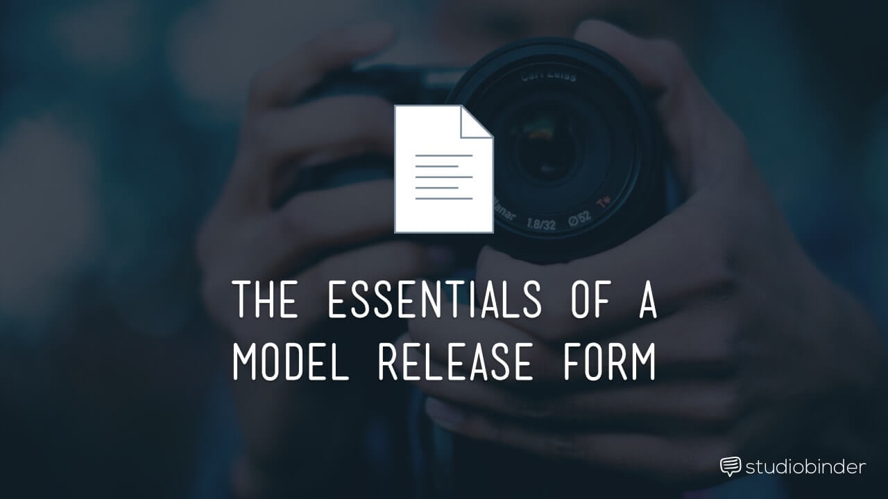 Essentials Of A Model Release Form - Header