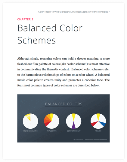 How to Use Color in Film Ebook - Balanced Movie Color Schemes How to Use Color in Film Ebook - Balanced Movie Color Schemes - StudioBinder