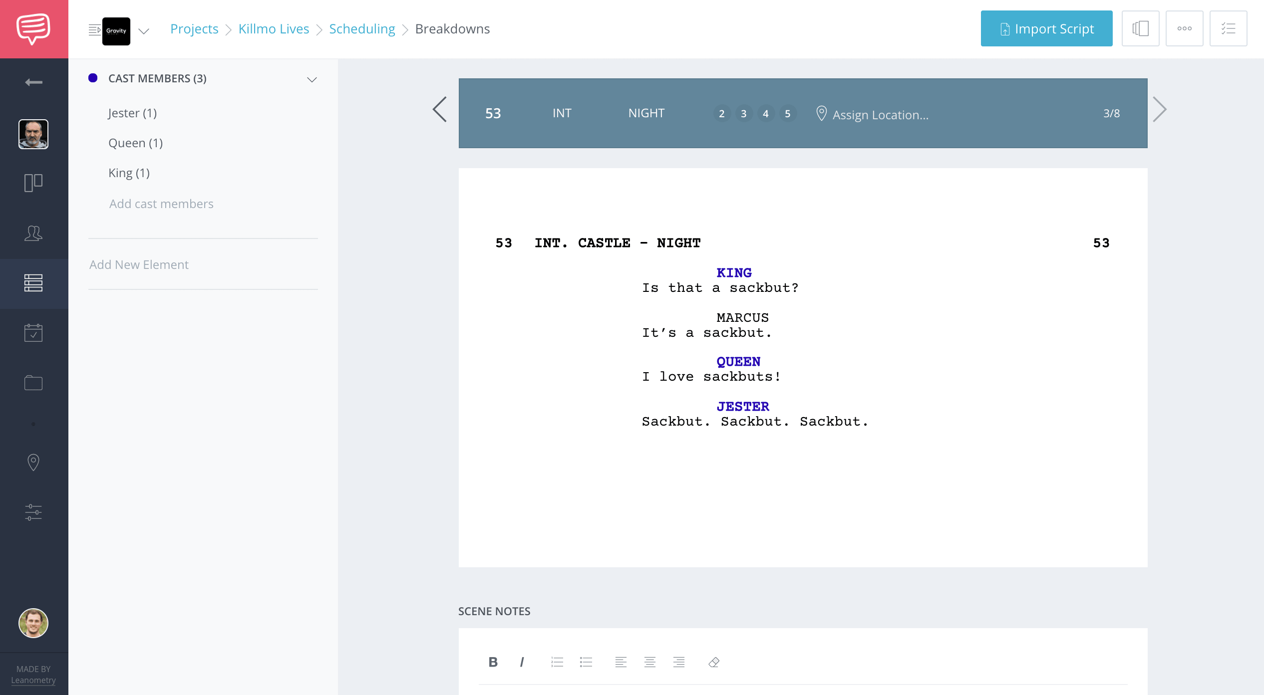 Script Breakdowns Explained - A Guide to Production Elements - Breaking down cast member element - StudioBinder