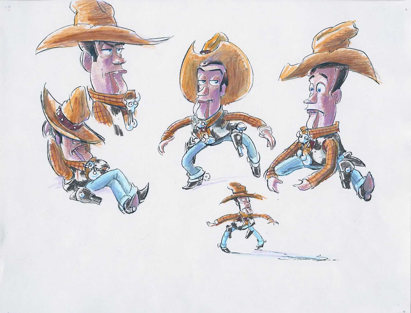 The Pixar Storytelling Formula - An Inside Look - Toy Story Concept Art 2