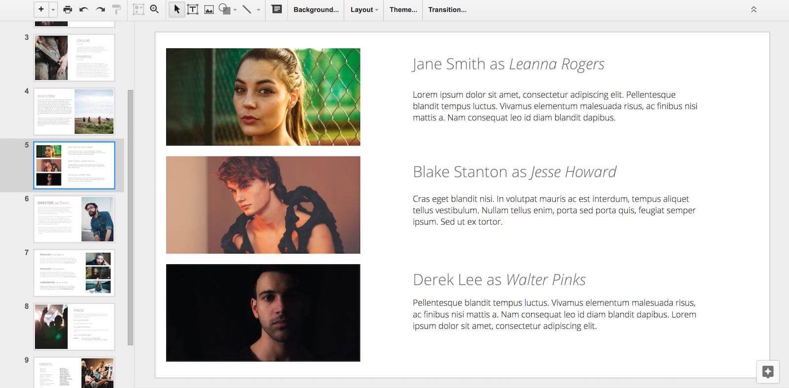 Music Epk Template PDF Template