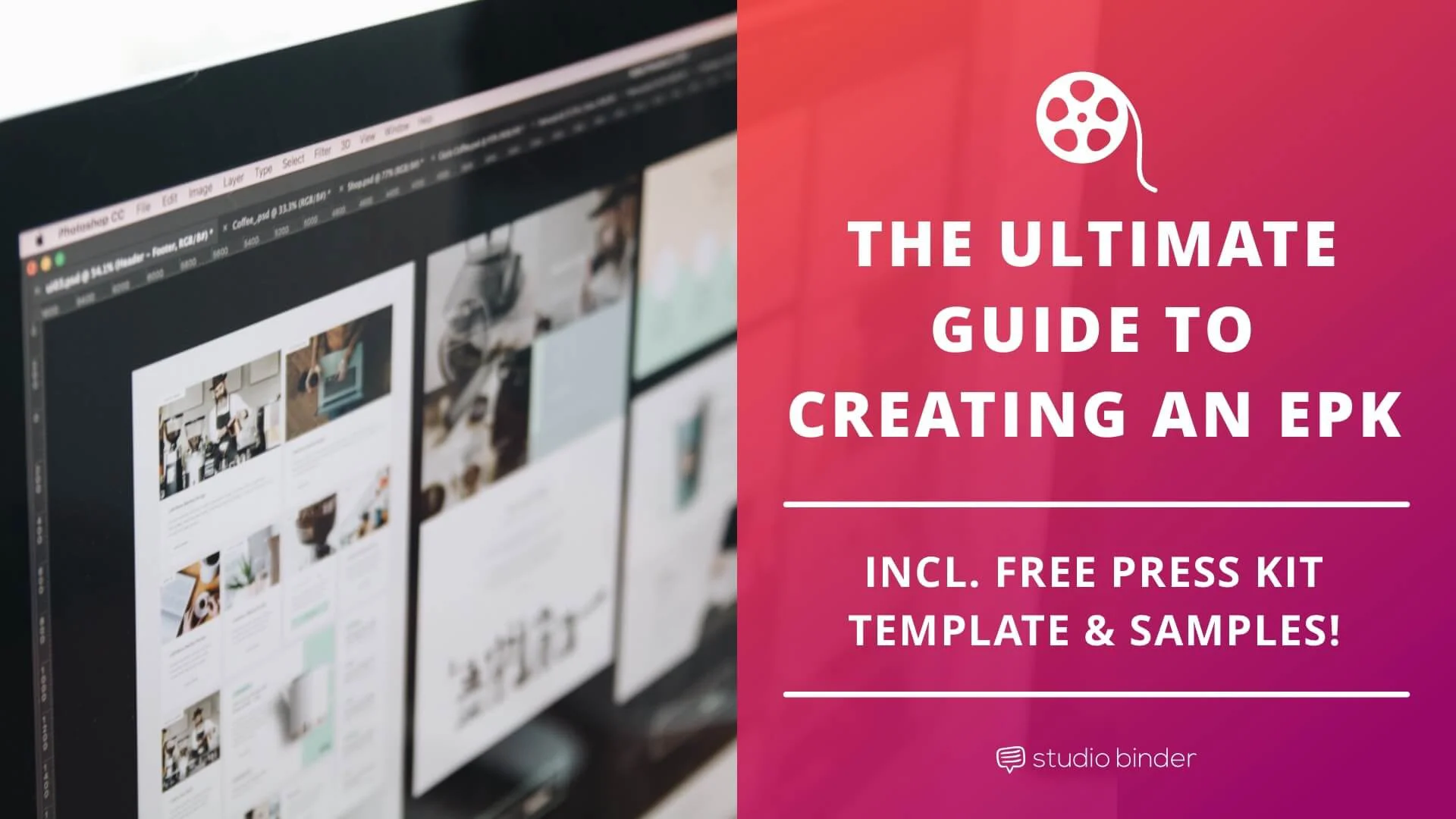 The Ultimate Guide to an EPK Template (with Movie Press Kit Samples) - Featured - StudioBinder