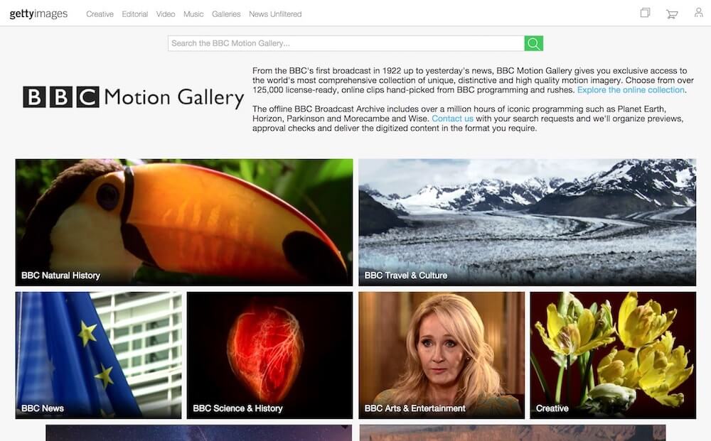 BBC Motion Gallery