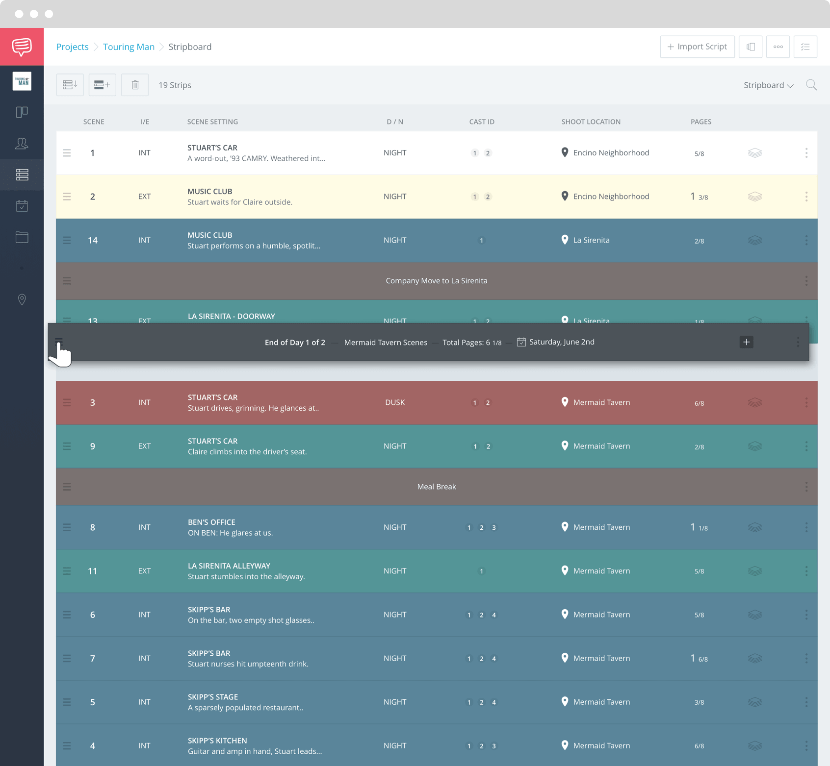 How to Make a Shooting Schedule - Free Film Scheduling Software
