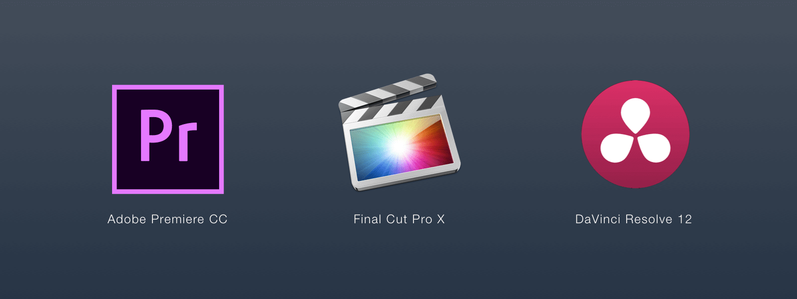 Best Filmmaker Software and Tools - Adobe Premiere CC - Final Cut X - DaVinci Resolve Best Filmmaker Software and Tools - Adobe Premiere CC - Final Cut X - DaVinci Resolve