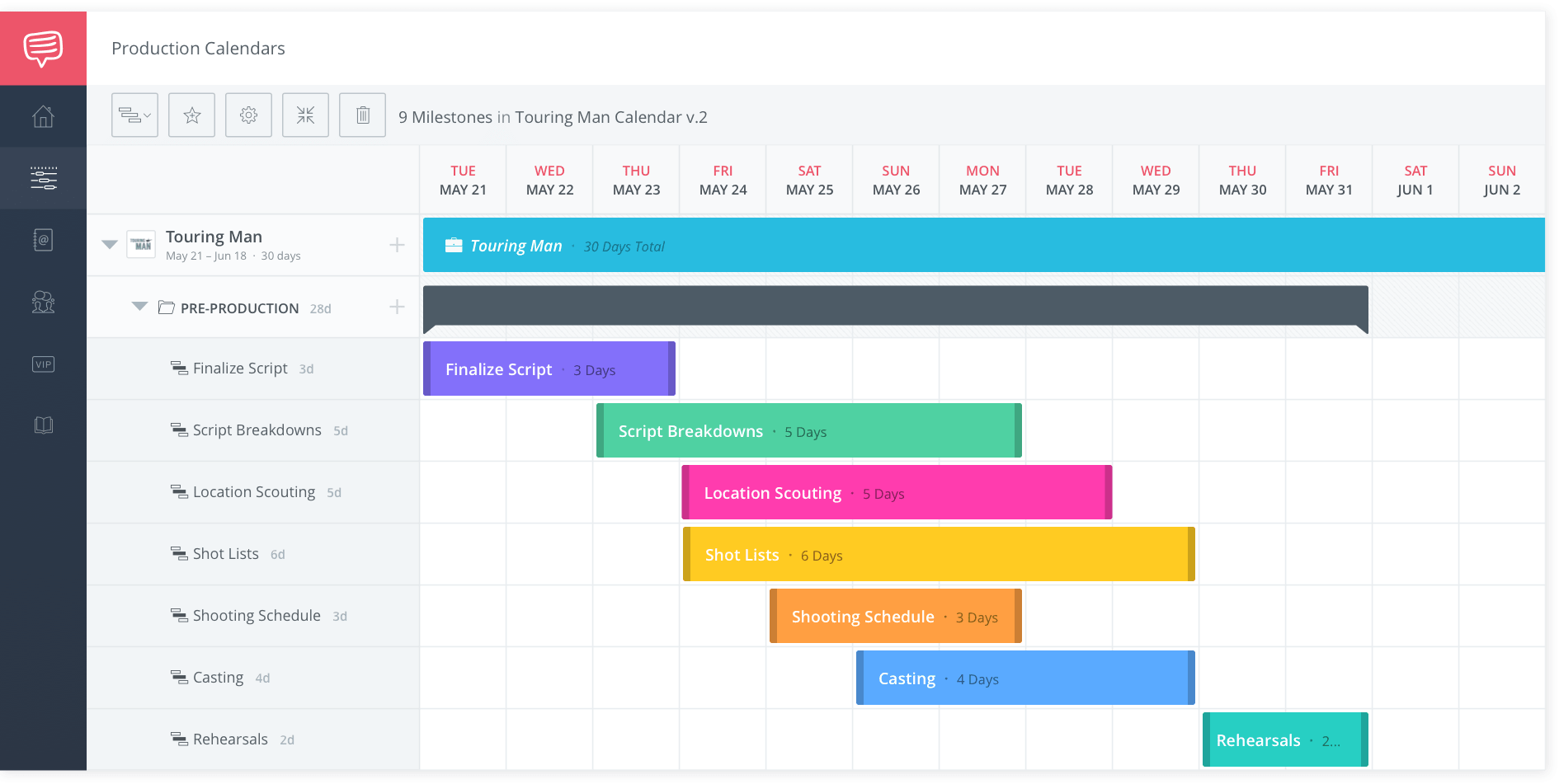 The Ultimate Guide to an Effective Production Calendar - Pre-Production