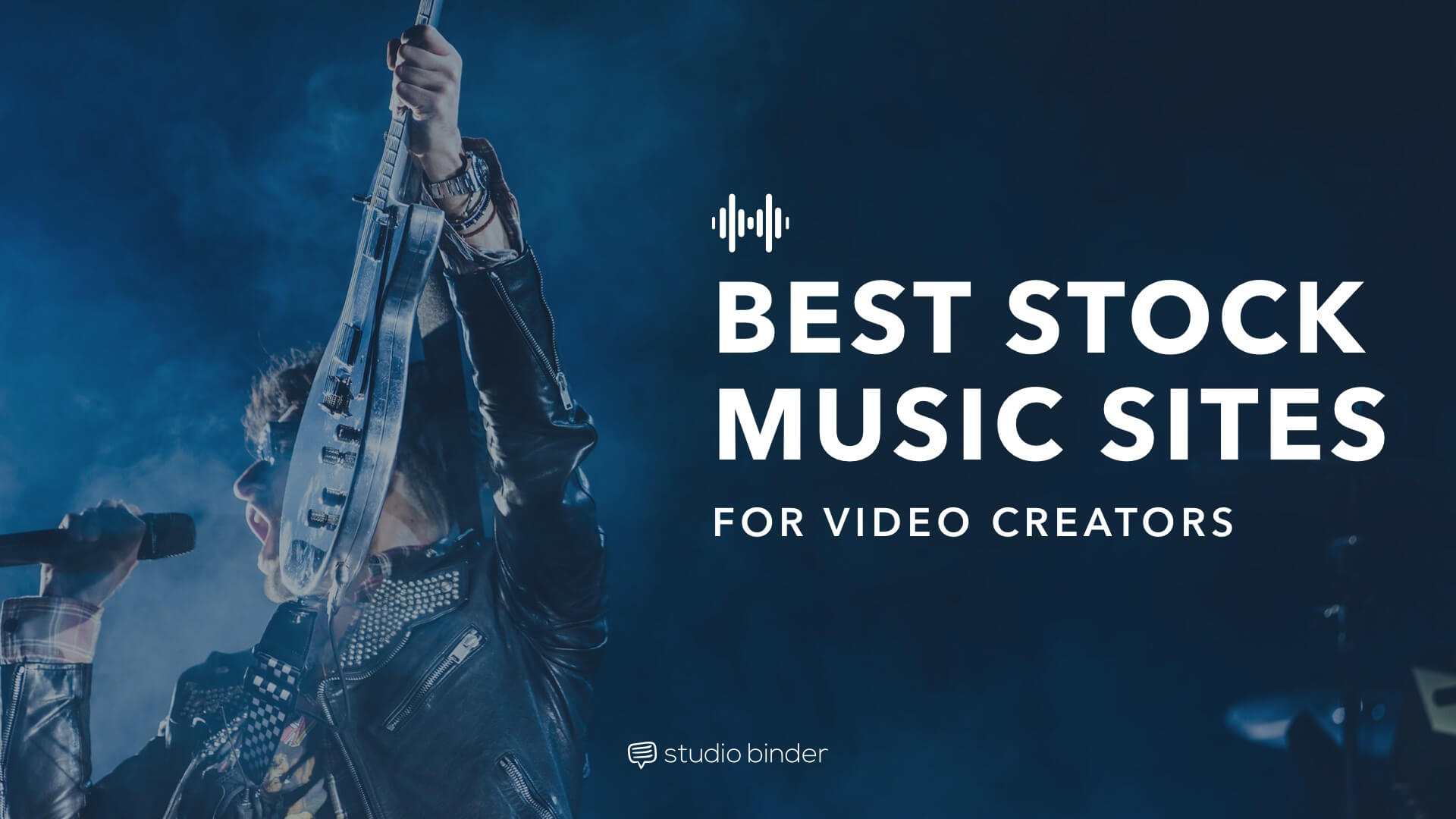 Best Stock Music Sites for Video Creators - Social Image - StudioBinder
