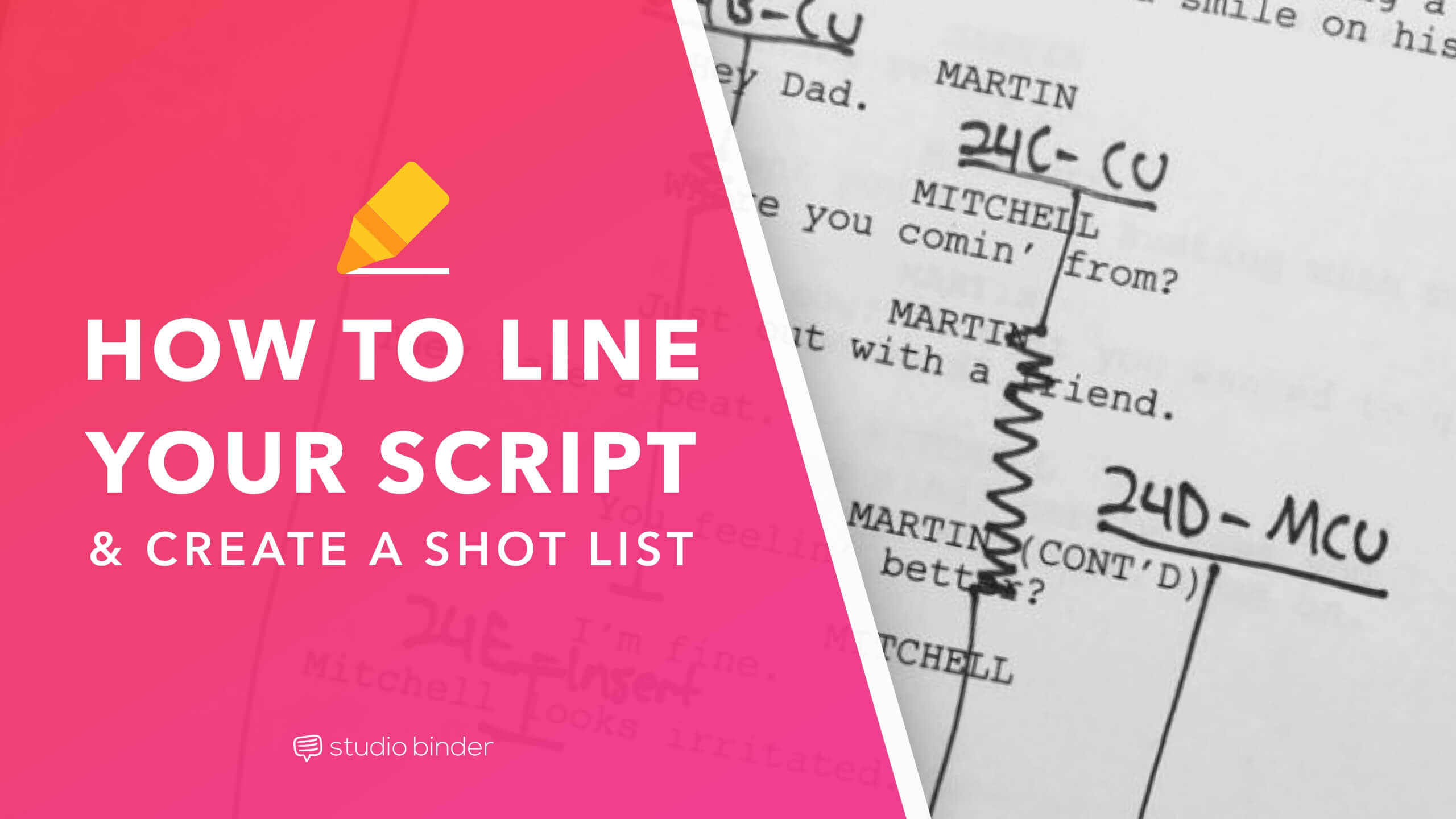 How To Make A Lined Script And Save Your Shot List How To Make A Lined Script And Save Your Shot List