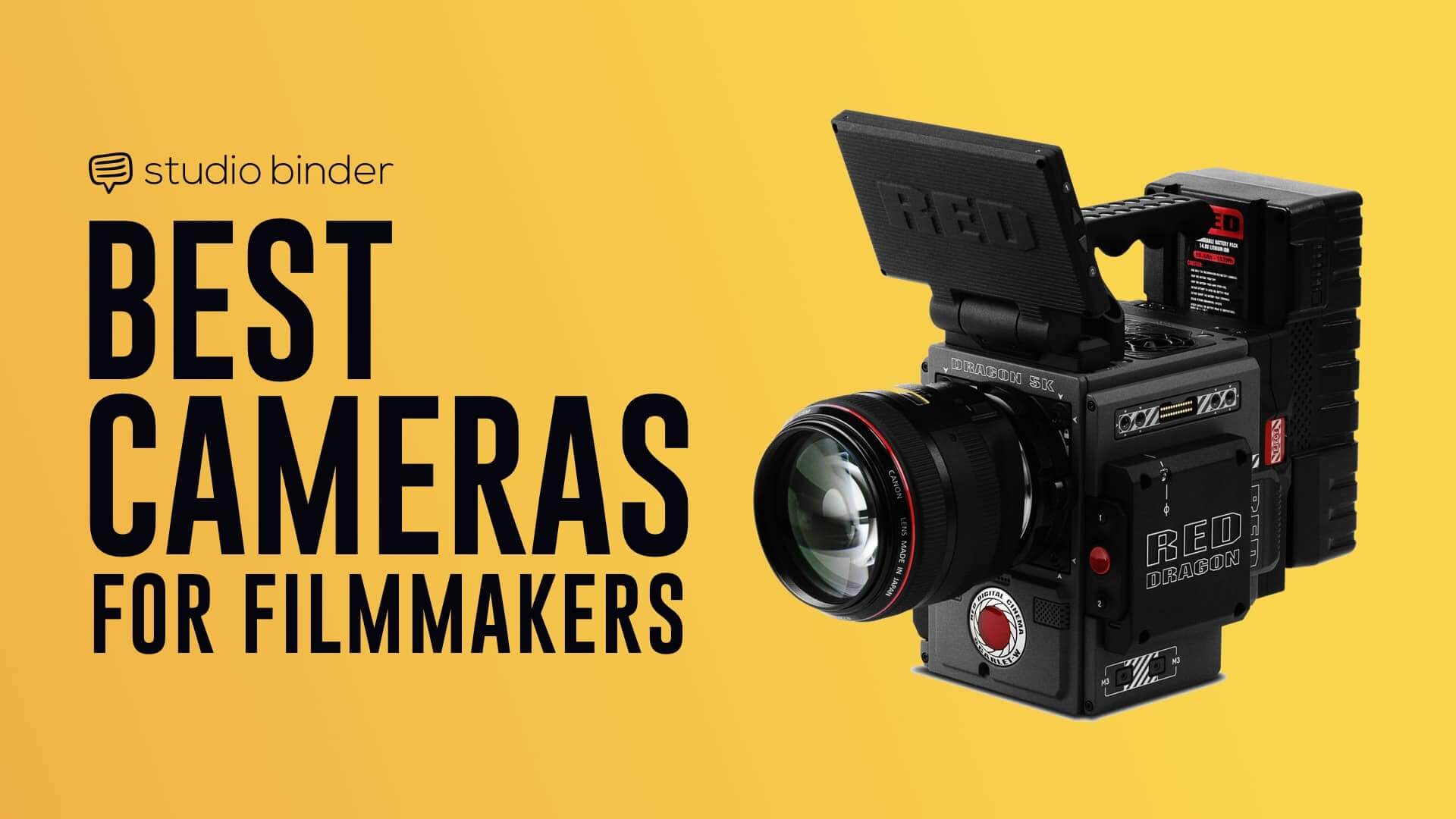 7 Best Video Cameras for Filmmakers [Digital Camera Buying ...