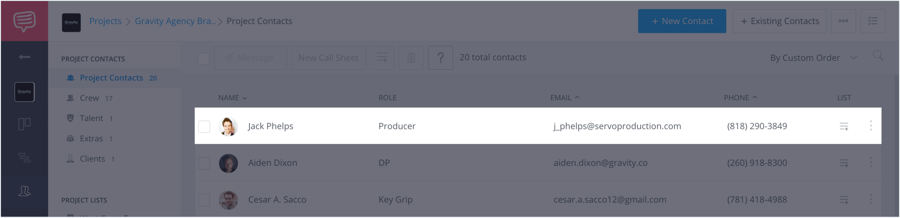 Create a FREE Film Film Production Crew Contact Sheet - StudioBinder - 15b Create a FREE Film Film Production Crew Contact Sheet - StudioBinder - 15b