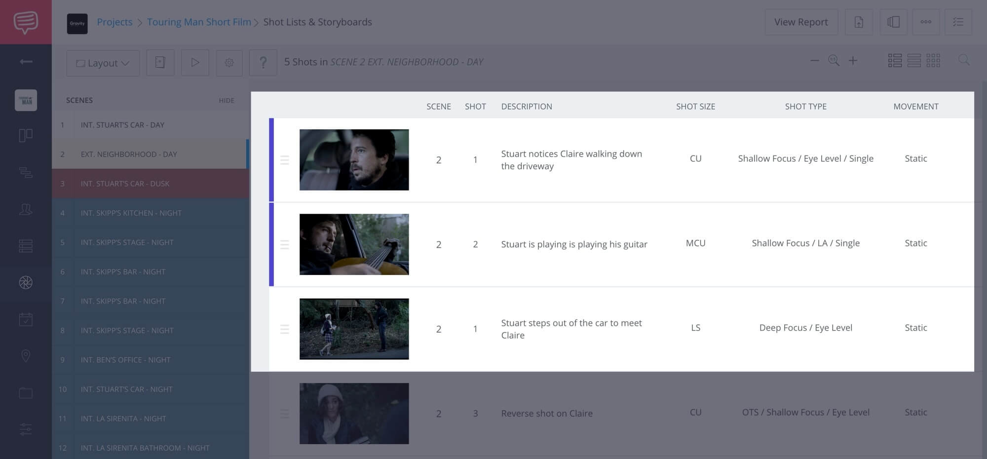 How to Create a Shot List with StudioBinder - Shot List Creator Template - 17b