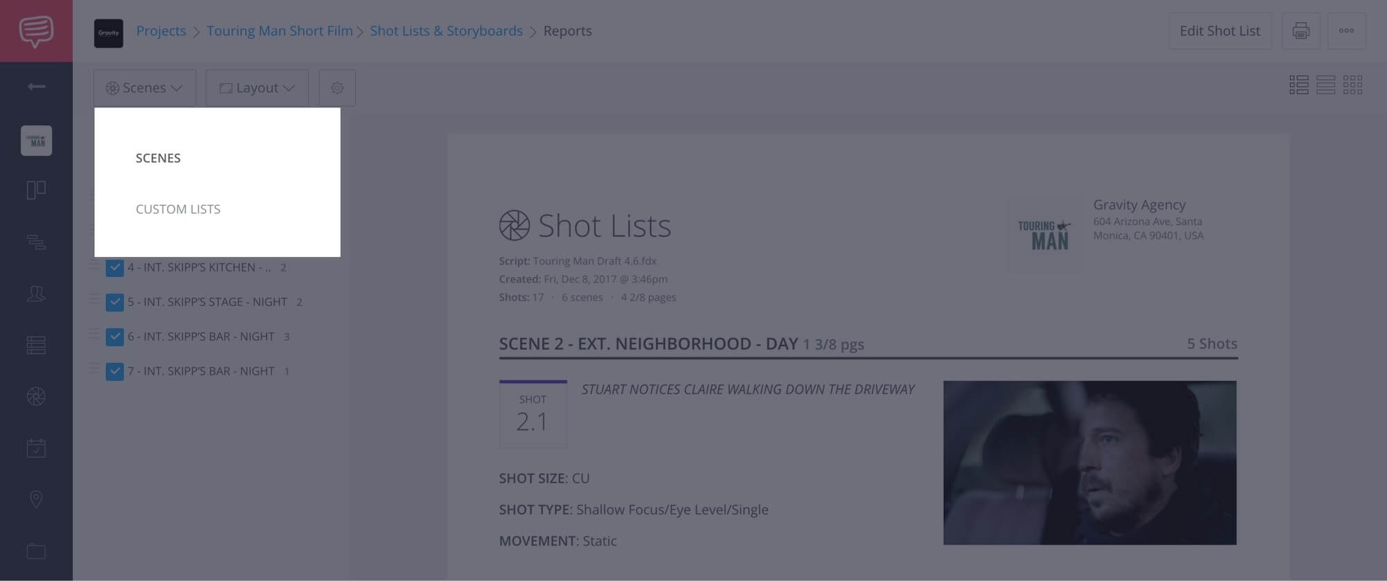 How to Create a Shot List with StudioBinder - Shot List Creator Template - 21