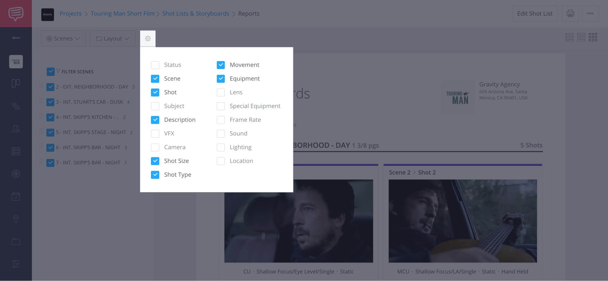 How to Create a Shot List with StudioBinder - Shot List Creator Template - 25