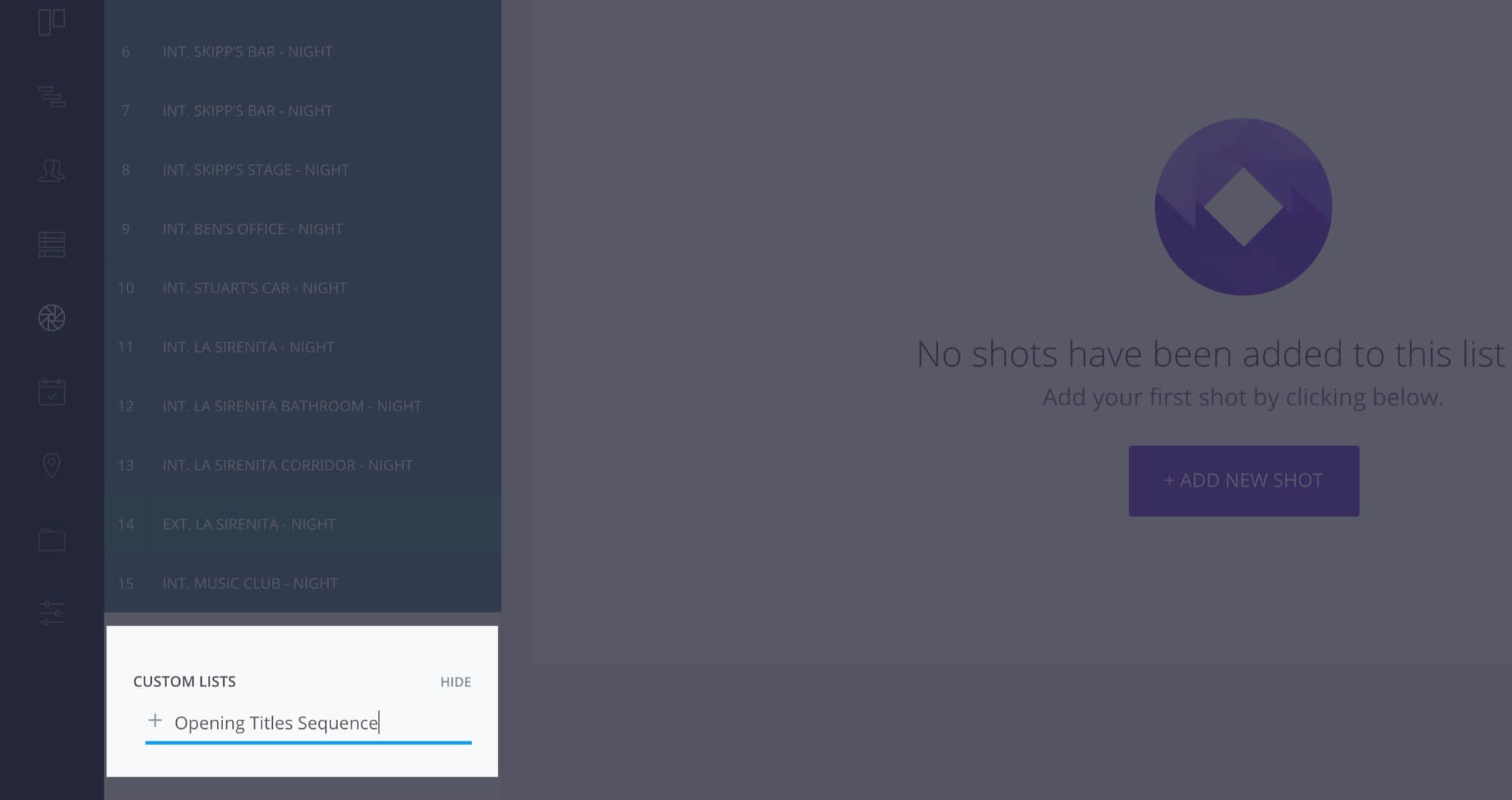 How to Create a Shot List with StudioBinder - Shot List Creator Template - 3 How to Create a Shot List with StudioBinder - Shot List Creator Template - 3