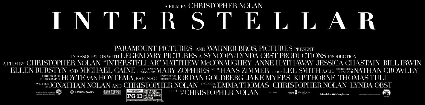 sample movie poster credits