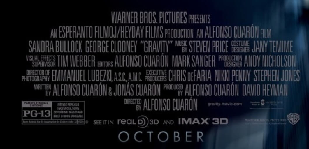 Movie Credits On Poster