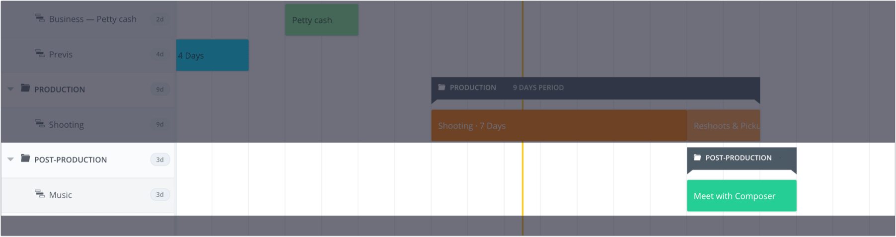 How to Plan a Shoot with a Film & Video Production Calendar - StudioBinder - 16