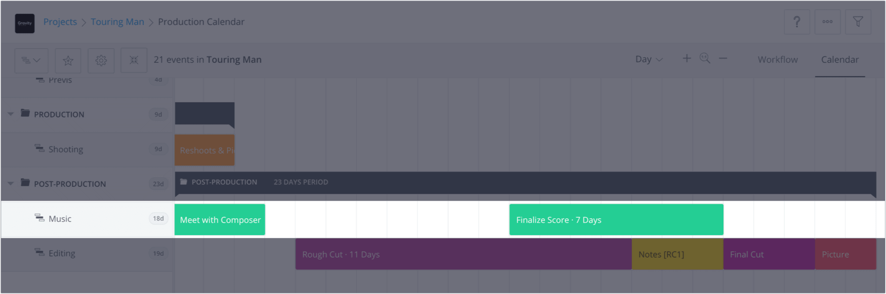 How to Plan a Shoot with a Film & Video Production Calendar - StudioBinder - 19