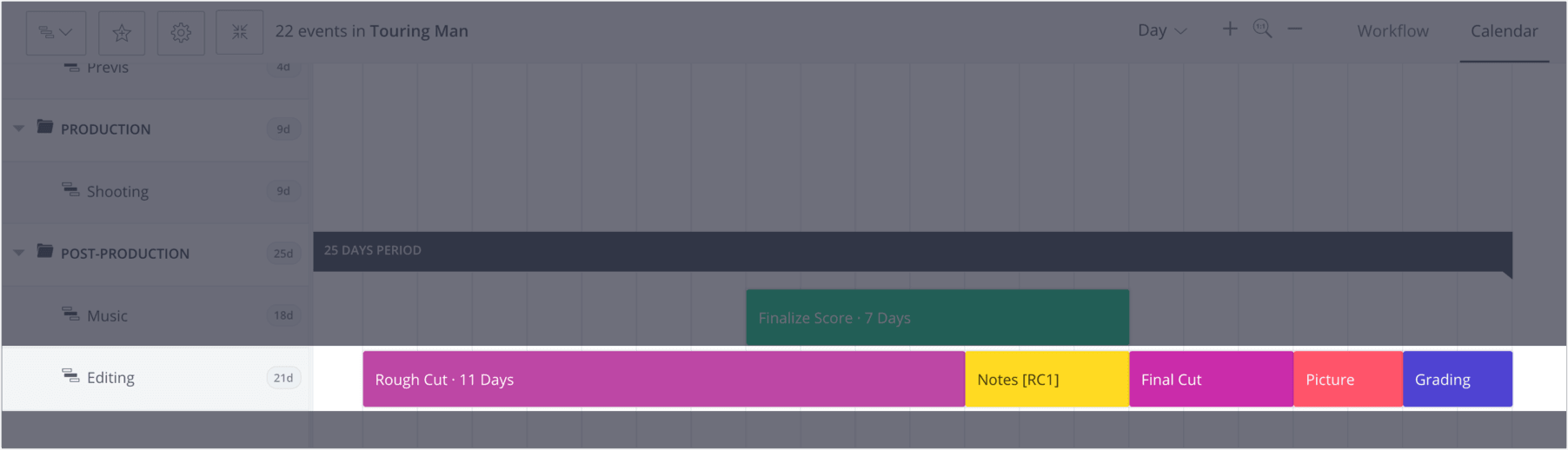 How to Plan a Shoot with a Film & Video Production Calendar - StudioBinder - 20