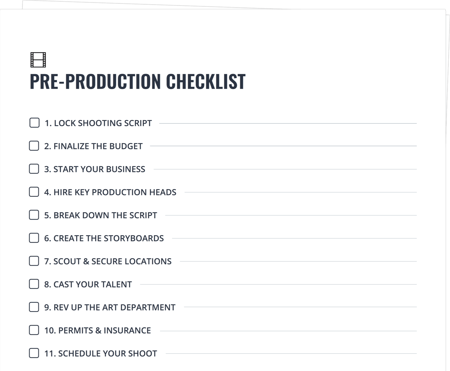 the-ultimate-pre-production-checklist-for-film-video-free-checklist