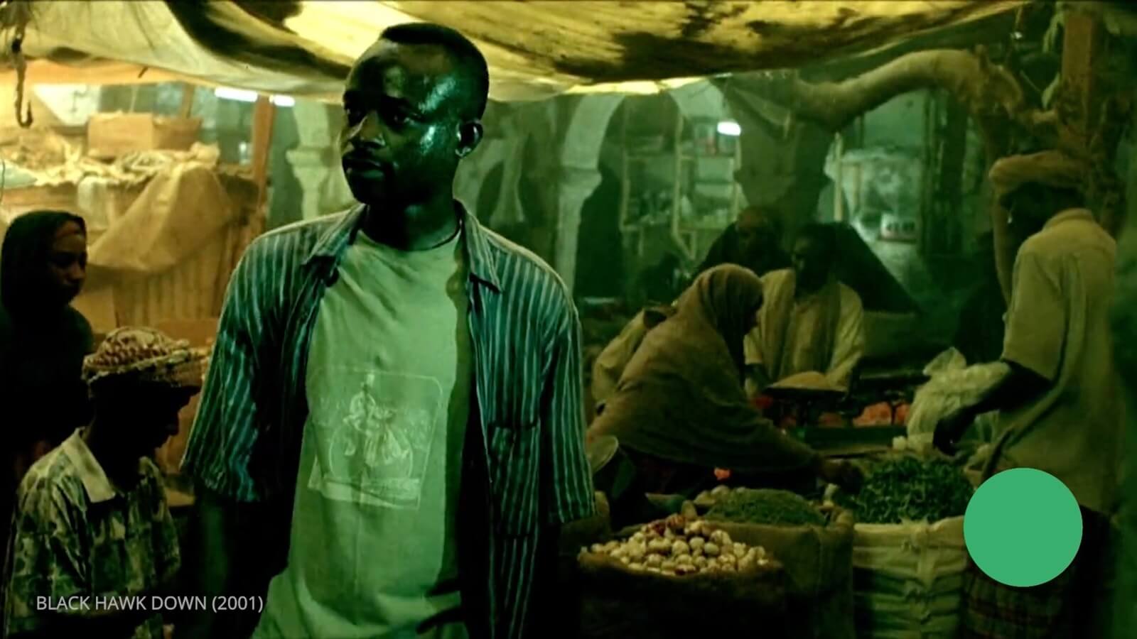 Ridley Scott - Movie Color Palette - Black Hawk Down - Flea Market