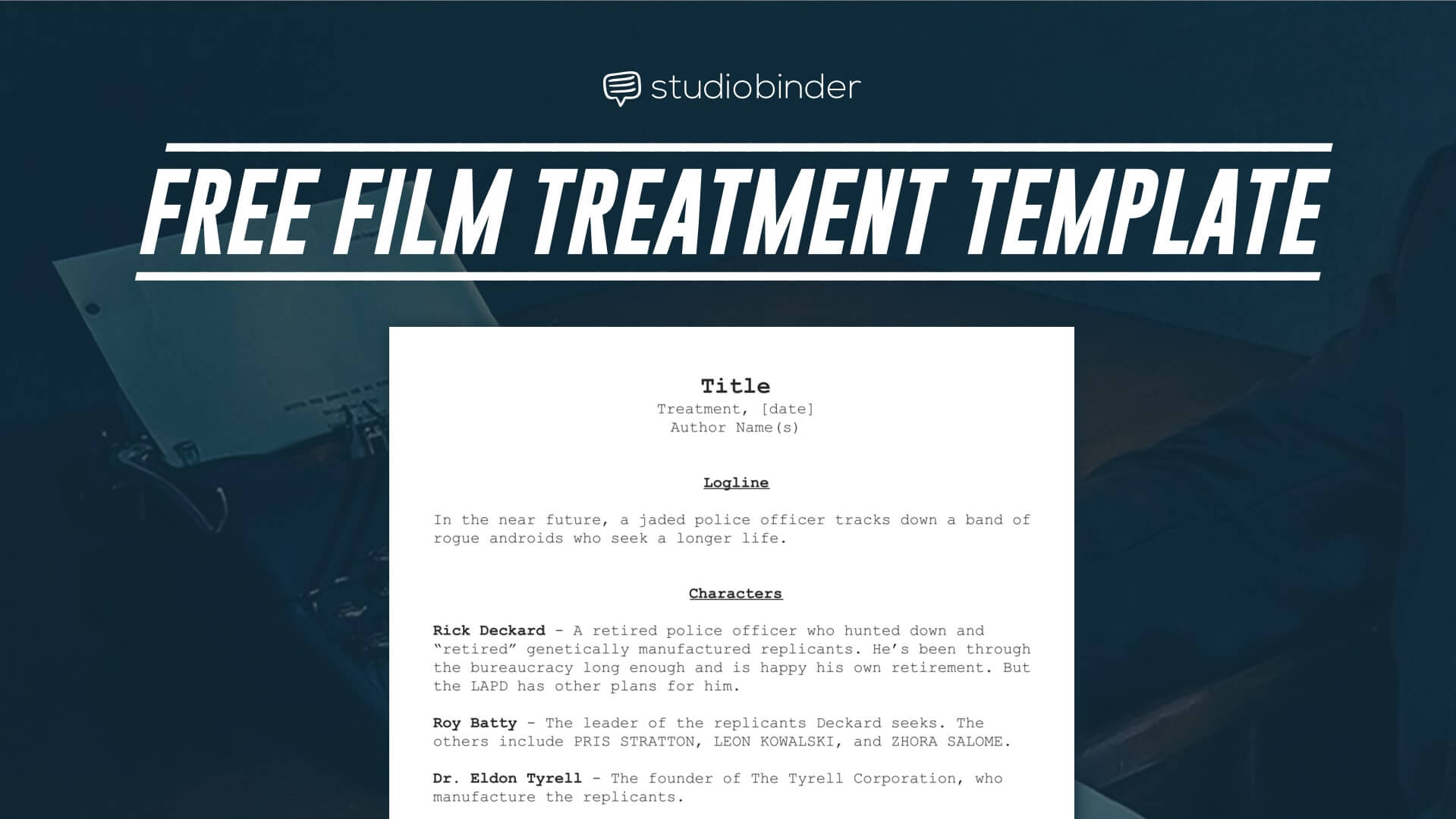 movie script treatment samples pdf