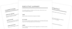 business plan template for video production