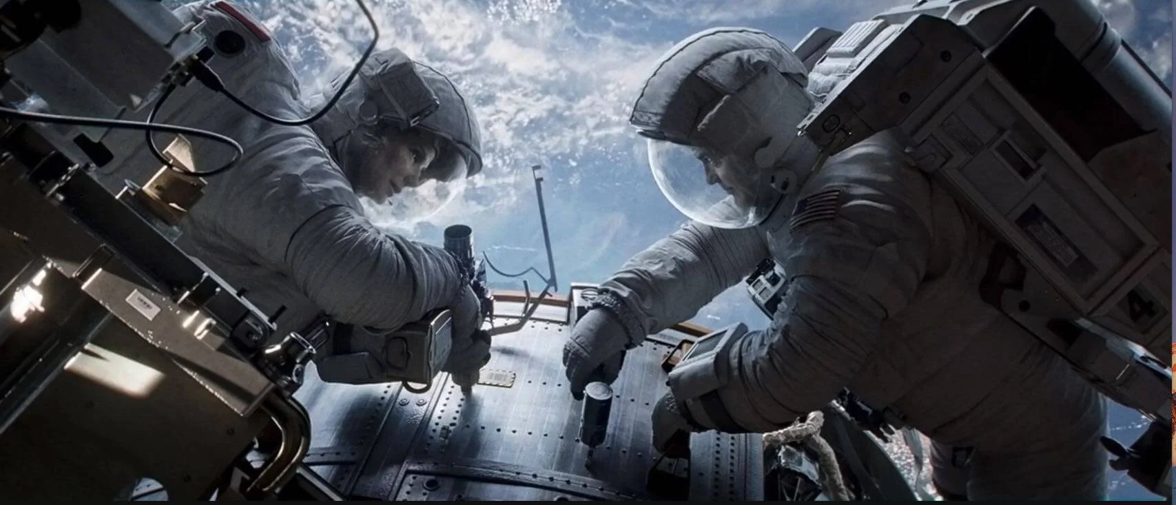 Alfonso Cuaron Movies - Gravity Opening Scene