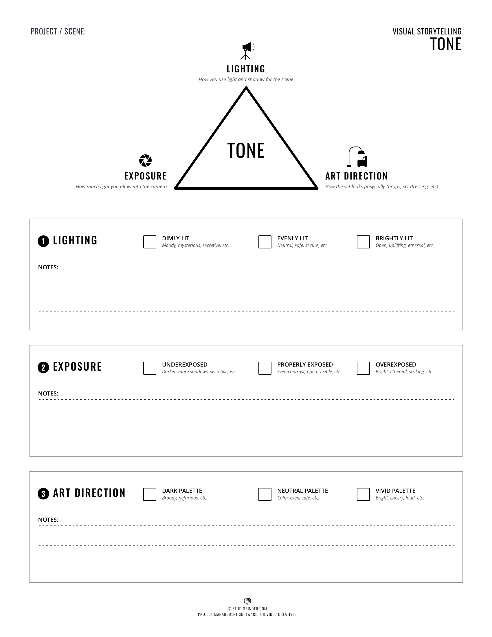 How To Create Film Tone FREE Worksheet And Examples 