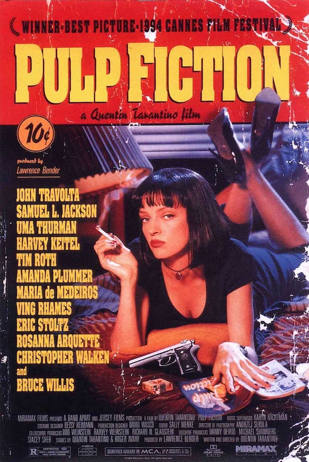 Screenplay Examples - Pulp Fiction Script - Movie Poster