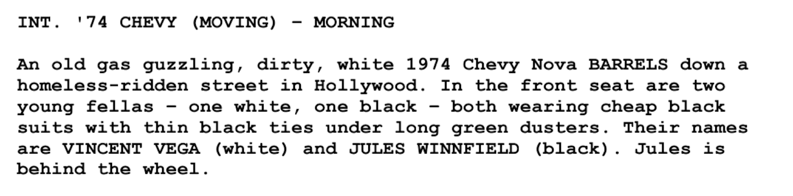 Screenplay Examples: Pulp Fiction Script [FREE Script Download]