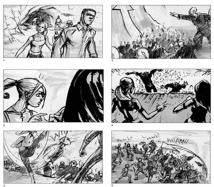 23 best movie storyboard examples with free storyboard templates anime storyboard template