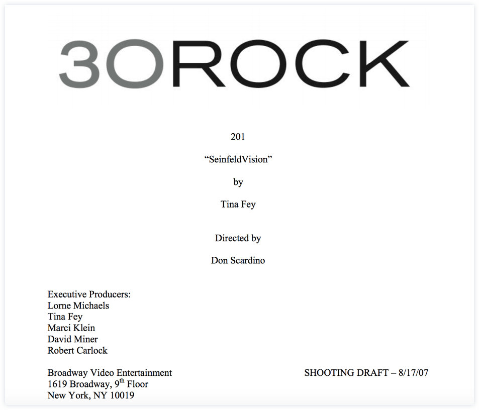 The Screenwriter’s Guide to Understanding the Teleplay Format