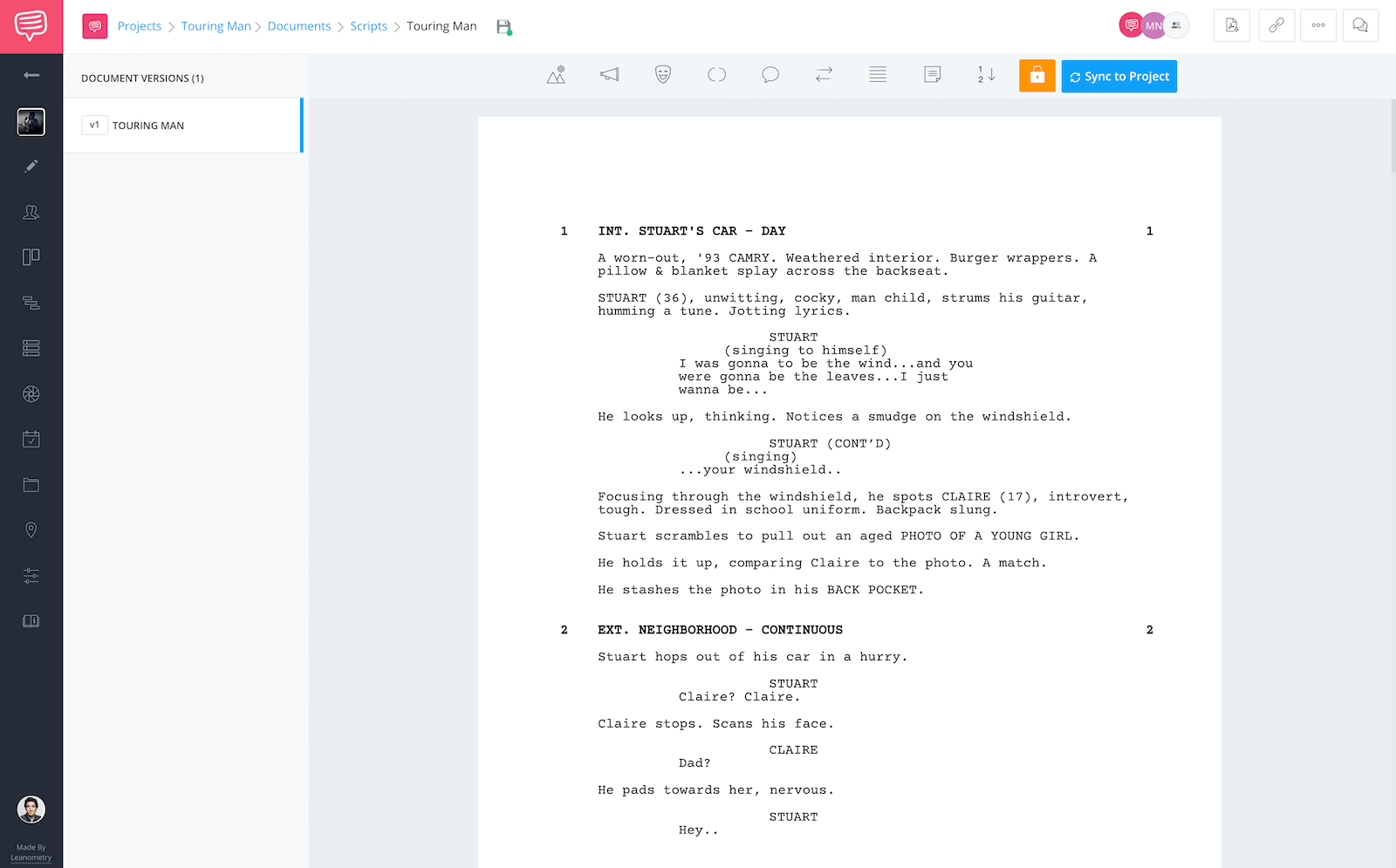 screenplay app for mac