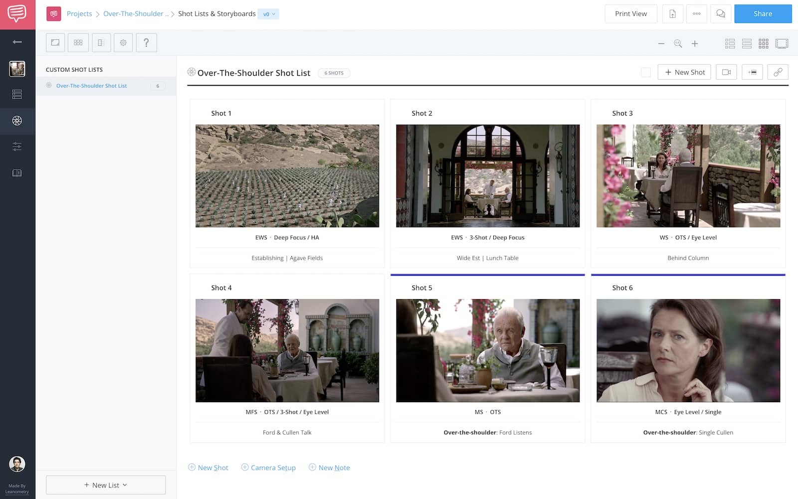 What is the Over the Shoulder Shot? Examples of Camera Angles & Movements