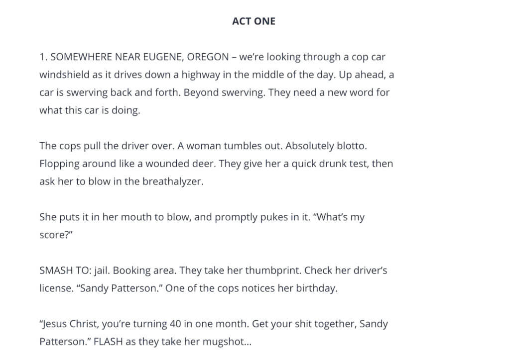 How to write a Treatment in Screenplay