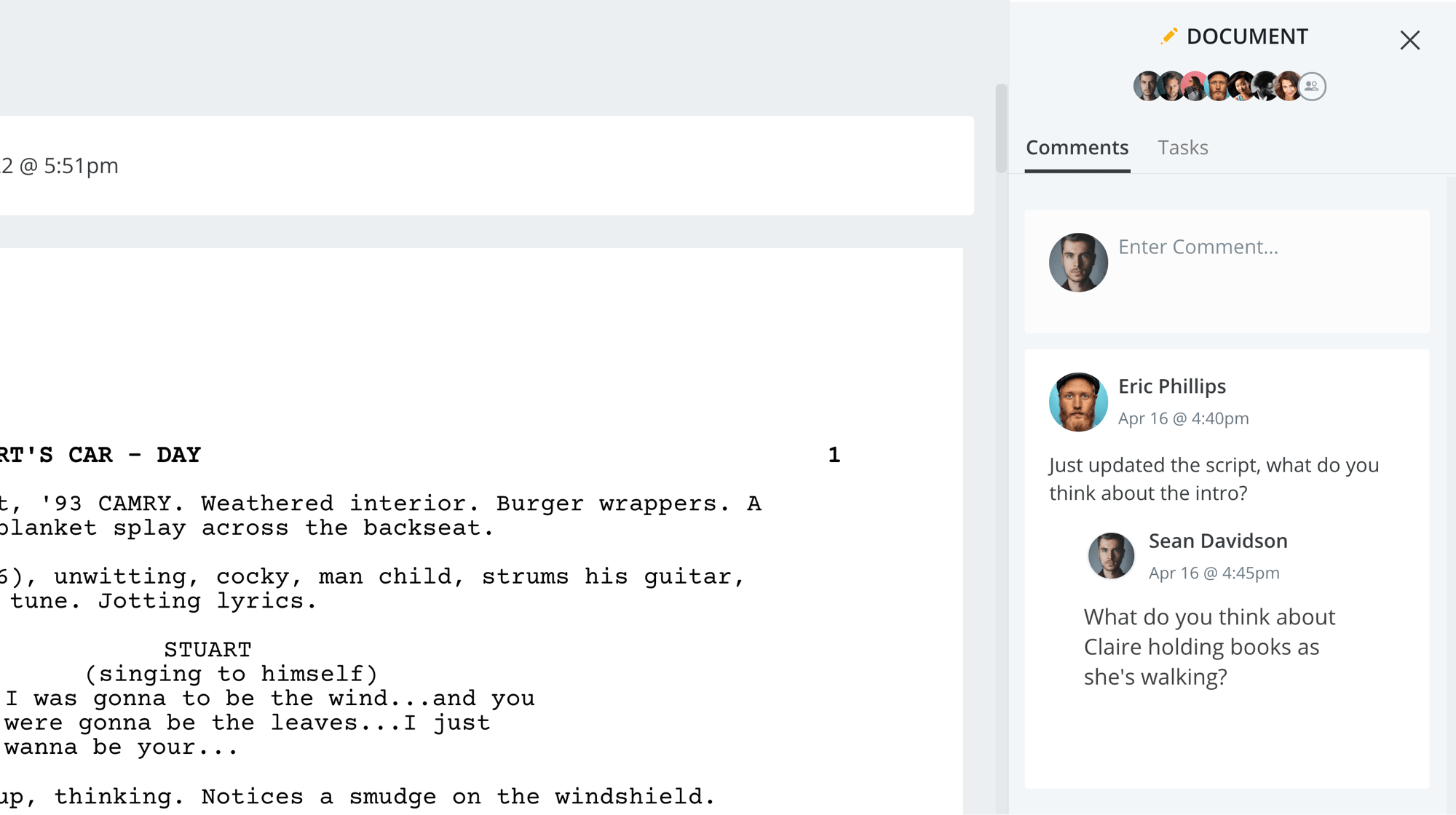 StudioBinder Free Screenwriting Software - Team Collaboration on Screenplay - 4 StudioBinder Free Screenwriting Software - Team Collaboration on Screenplay - 4