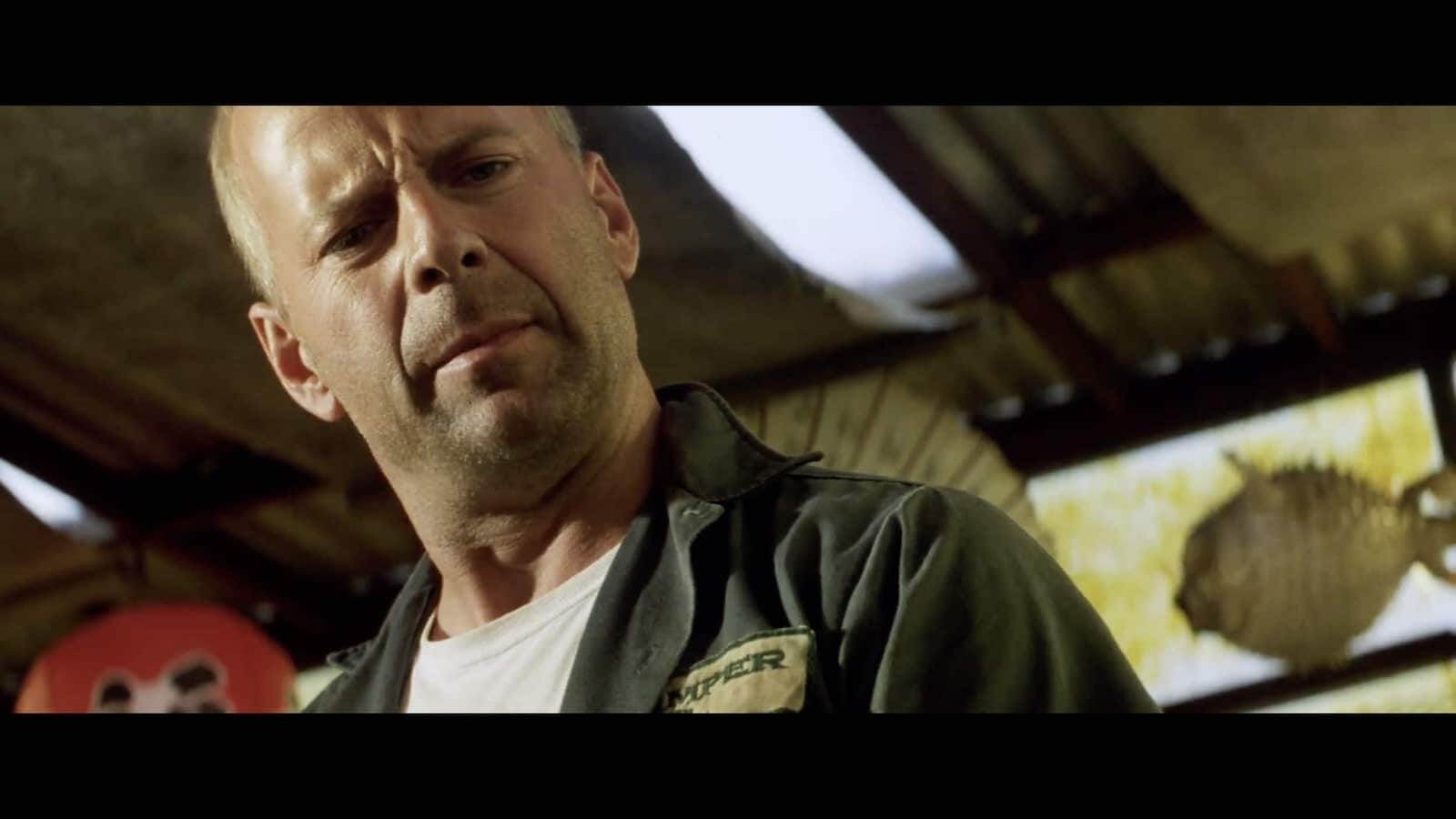 A Filmmaker's Guide to Michael Bay - Armageddon Dutch Angle Bruce Willis - StudioBinder Online Shot List Software