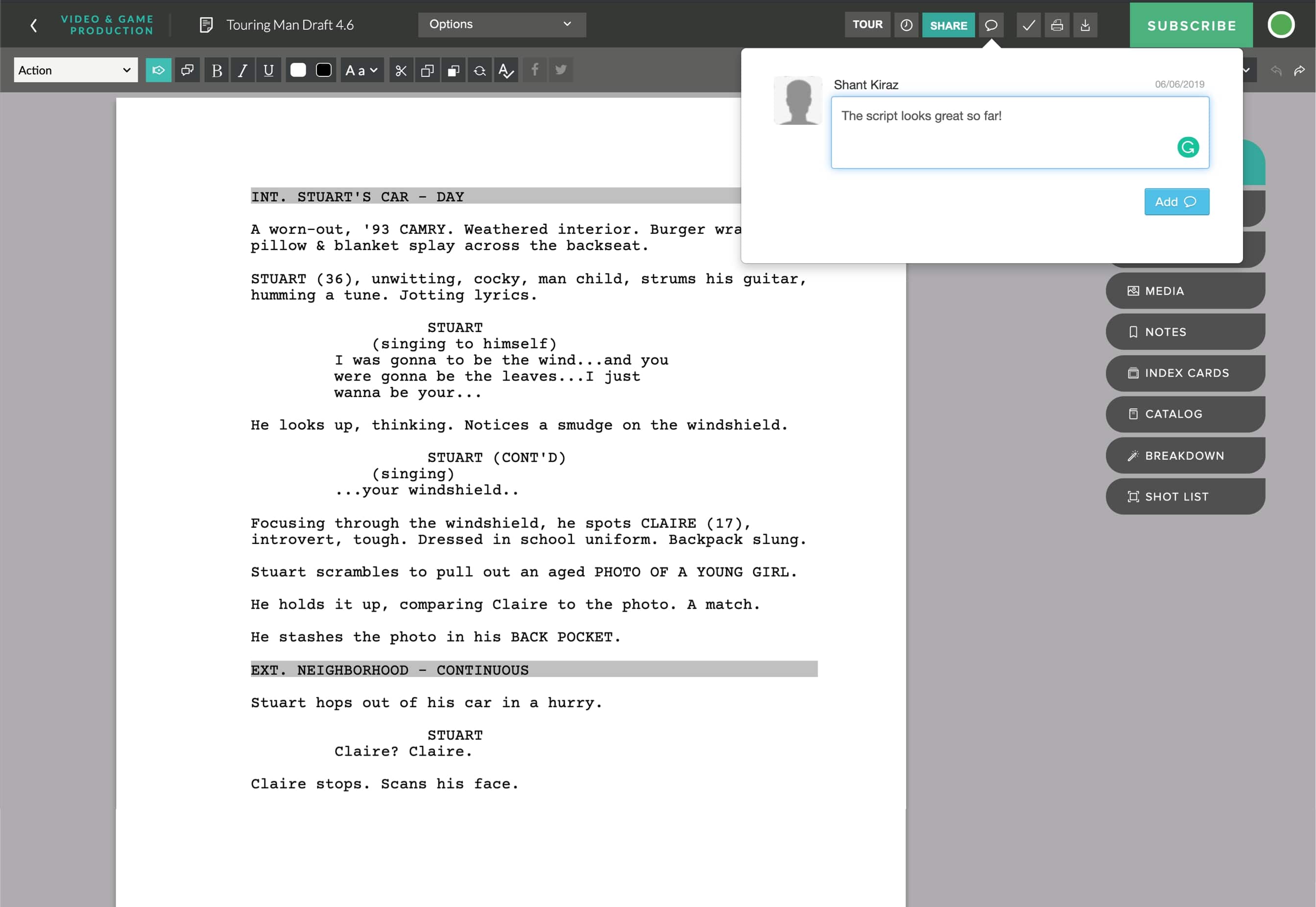 how to download celtx free screenwriting software