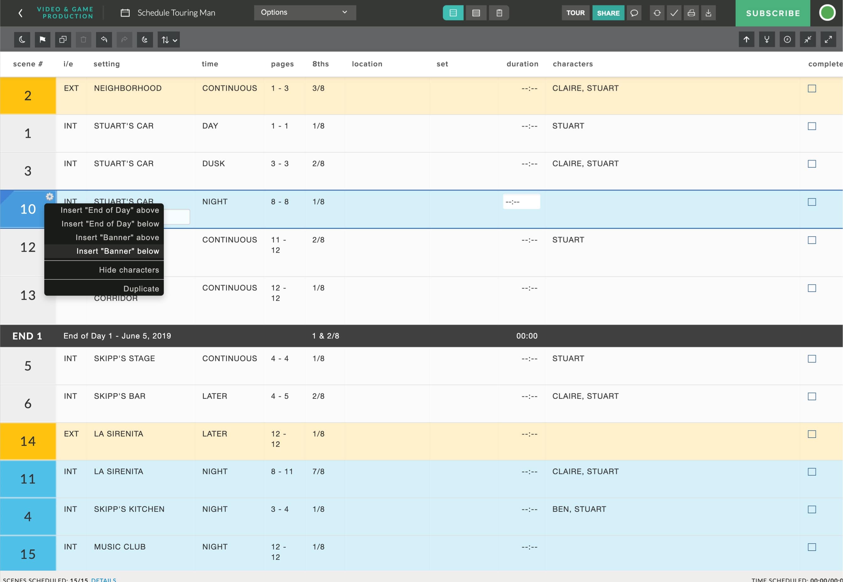 celtx alternative