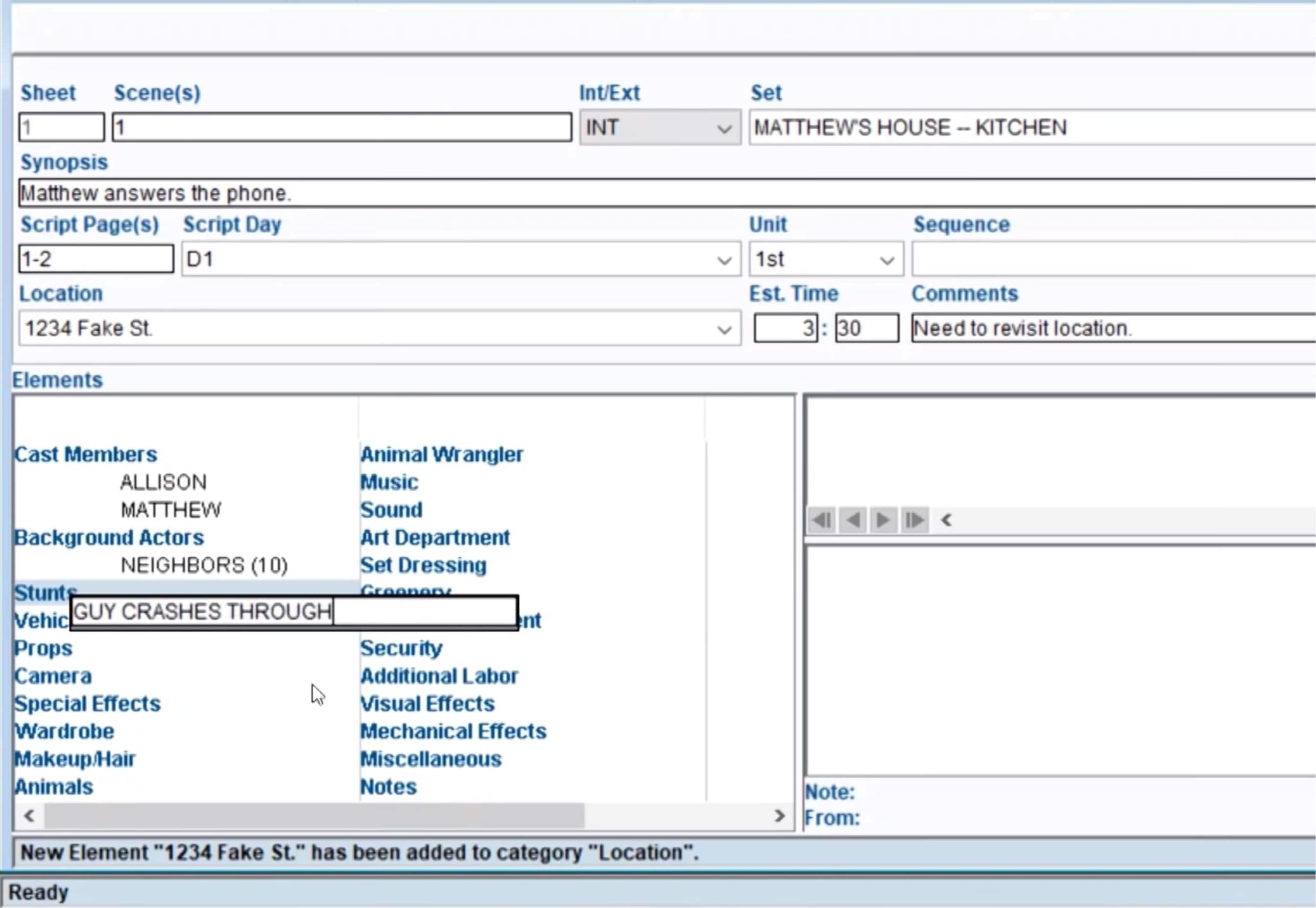 Best Alternative to Movie Magic Scheduling - MMS Script Breakdown