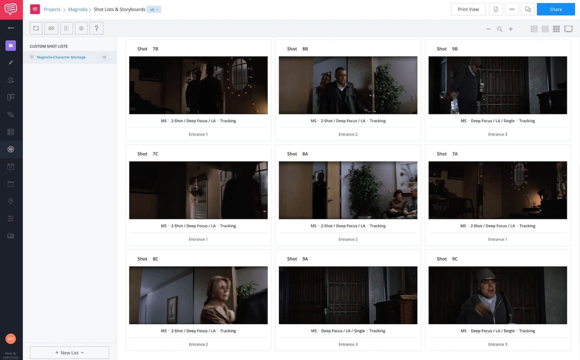 Paul Thomas Anderson Movies - Magnolia - StudioBinder Online Shot Listing Software