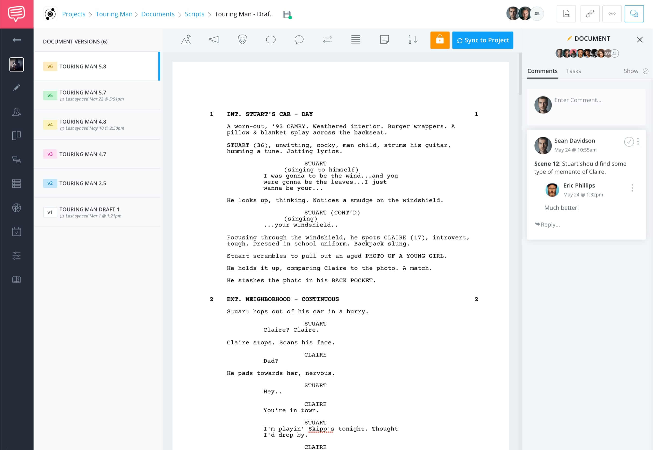 celtx script only mode