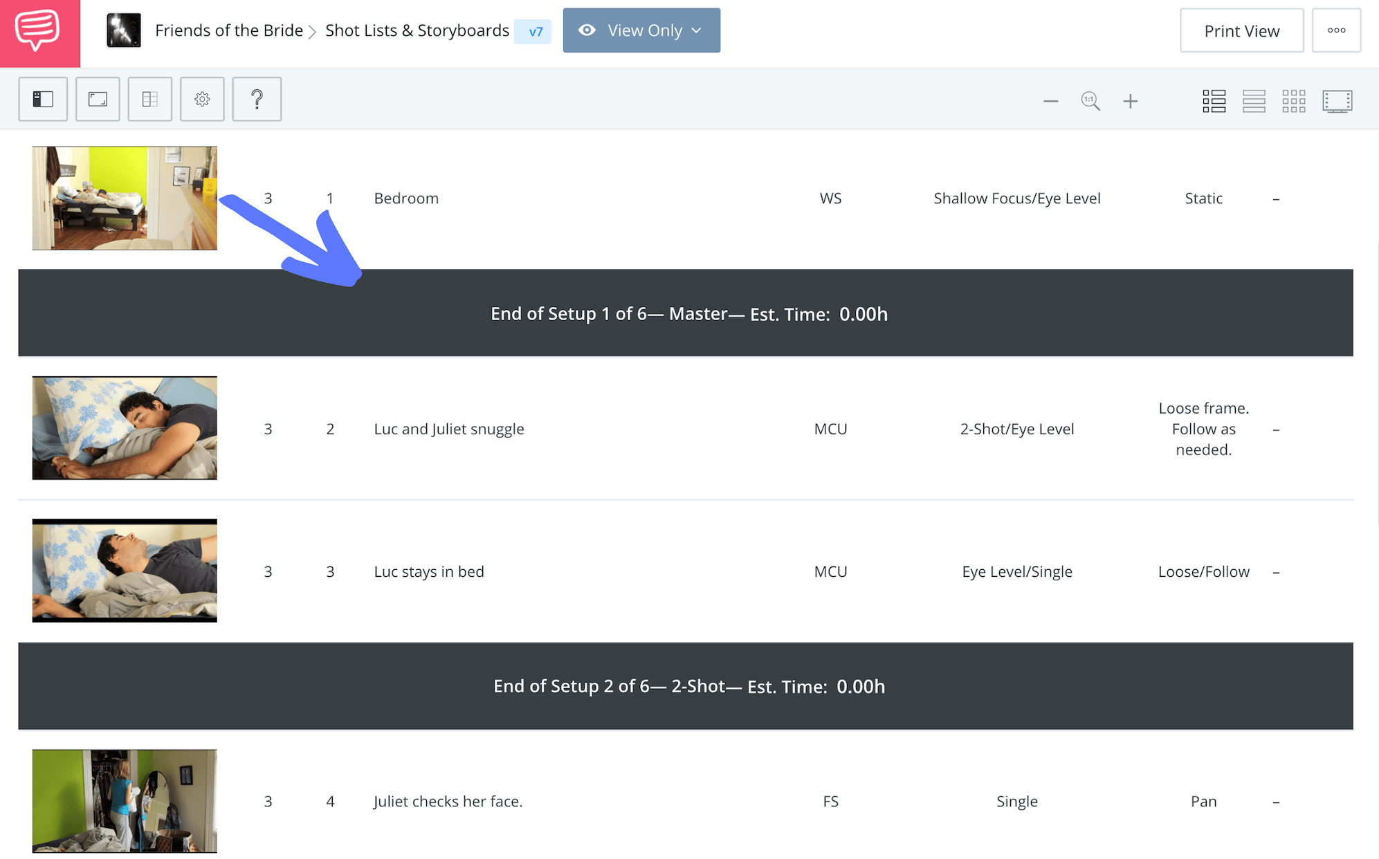What's in Your Shot List - Setups - StudioBinder Online Shot List Software What's in Your Shot List - Setups - StudioBinder Online Shot List Software