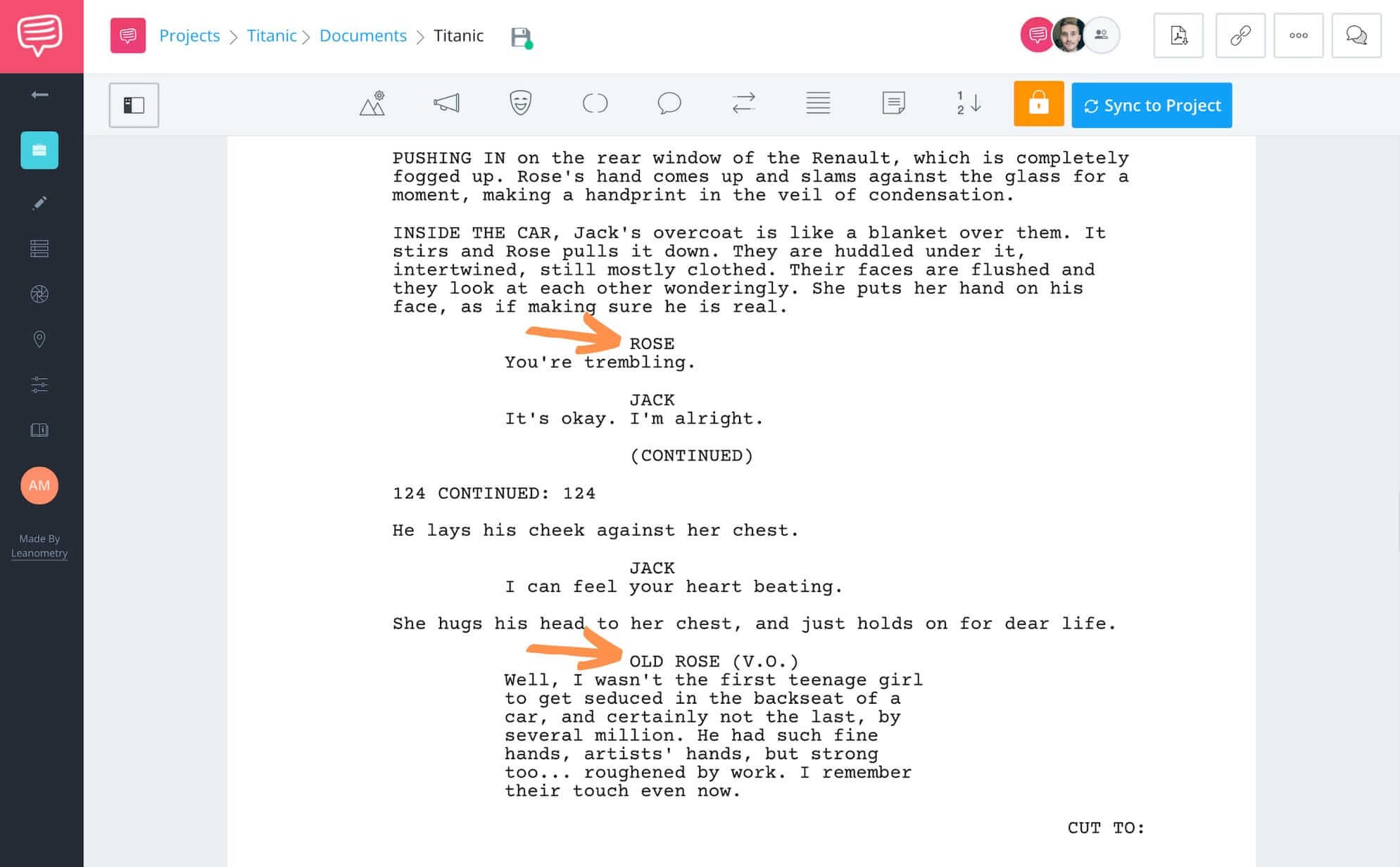 How To Show Time Passing In A Script