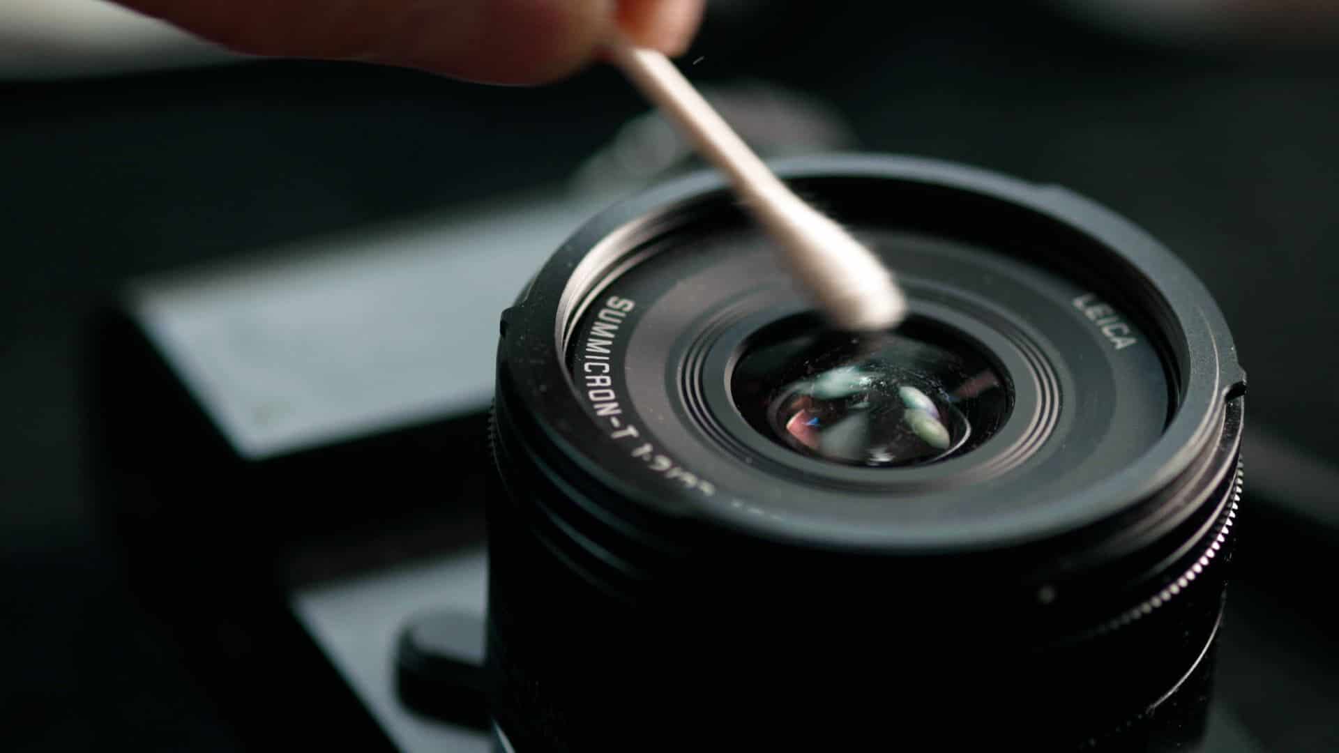 How to clean an action camera lens